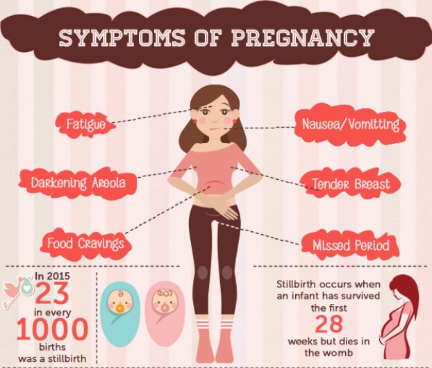 Common signs of pregnancy in the first trimester